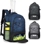 Goloni Tennis Backpack 2 Rackets with Ventilated Shoe Compartment Which Can Hold Shoes Up to Size 16