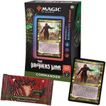 Magic: The Gathering The Brothers’ War Retro-Frame Commander Deck - Mishra’s Burnished Banner (Blue-Black-Red) + Collector Booster Sample Pack