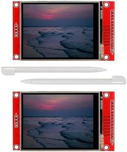 XIITIA 2pcs 2.8" SPI TFT LCD Display Touch Panel ILI9341 240x320 TFT LCD Touch Screen Shield 5V/3.3V STM32 Display Module SPI Serial with Touch Pen