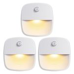 Upgraded Motion Sensor Light, Cordless Battery-Powered LED Night Light, Wall Light, Closet Lights, Safe Lights for Stairs, Hallway, Bathroom, Kitchen, Cabinet