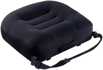 Car Booster Seat Cushion, Car Booster Cushion Office Mat, Car Seat Pad Heightening Height Boost Mat Portable Breathable Mesh, Ideal for Car Office,Home