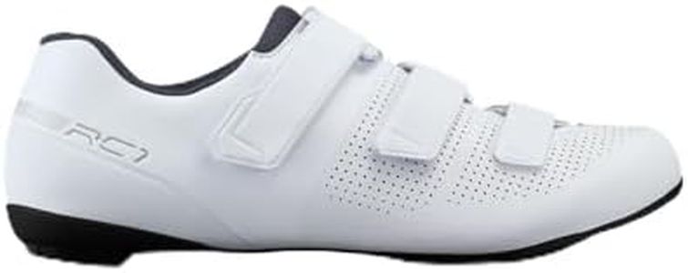 SHIMANO SH-RC102 Bicycle Shoes, White, 8.5-9 Men