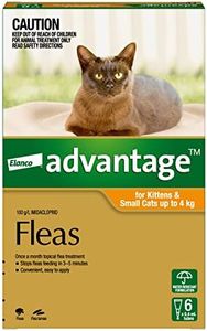 Advantage Flea Treatment for Kittens and Small Cats, Orange, 6 Pack