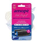 Amope Pedi Perfect - Electronic Foot File Extra Coarse Diamond Crystals Refills, 2 Count