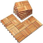 Acacia Deck Tiles (Pack of 10) Hard