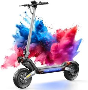 Circooter Electric Scooter for Adults, 1600W Dual Motor E Scooter, 28 MPH High Speed, 11" Off Road Tires, Foldable All Terrain Commuter Scooter with Dual Hydraulic Suspension for Trail & City Riding