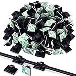 eBoot 100 Pieces Adhesive Cable Cli