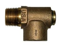 CAMPBELL Nonadjustable Relief Valve,1/2 In,75 psi