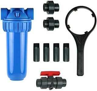 Aquasana Rhino Whole House Water Filter System Installation Kit with 3/4" Fittings and 10" Pre-Filter