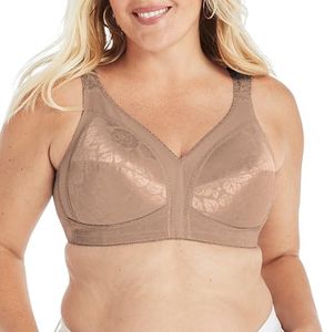 Playtex Women's 18 Hour Original Comfort Strap Wirefree Bra, Toffee,54C