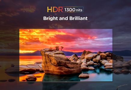 TCL 50" QLED Mini LED Smart TV – 4K HDR Display