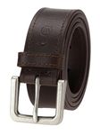 Wrangler Men’s Leather Belt, Country Casual Every Day Belt for Jeans, Brown, 38 (waist 35-36)