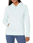 Amazon Essentials Women's Fleece Pullover Hoodie (Available in Plus Size), Aqua Blue, Large