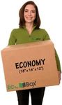 EcoBox Medium Moving Boxes Economy Size 18" x 14" x 12" Pack of 20 (V-11618)