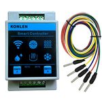 Tuya Smart Home Water Level Sensor, WiFi Control with Leak and Flood Alarm, Pool Pump with Tank Flow Detector
