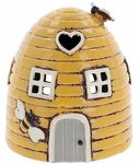 Village Pottery Yellow Beehive Dome Tealight Holder