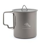 TOAKS Titanium 450ml Cup (with Lid)