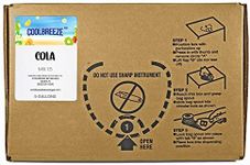 Coolbreeze Beverages Soda Fountain Machine Cola Flavor Syrup Concentrate - Ready To Use, Shelf Stable - 5 Gal Bag In Box BIB - Original Cola