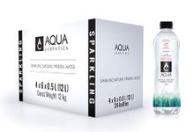 AQUA Carpatica 500ml x 24 - Pure Natural Sparkling Mineral Water for Optimal Hydration, Nitrate-Free, Abundant in Calcium & Magnesium, Naturally Alkaline, Enriched with Natural Electrolytes