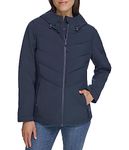 Tommy Hilfiger Women's Sporty Weather Resistant Jacket, Navy, X-Small