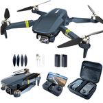 Brushless Super Endurance Foldable Quadcopter Drone for Beginners–40+ mins Flight Time,Wi-Fi FPV Drone with 120°Wide-Angle 4K HD Camera, Brushless Motor, Follow me, Dual Cameras(2 Batteries) F89-CA-240923-4