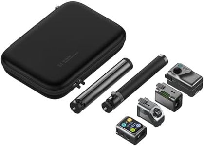 HOZO M-Cube Pro Laser Measuring Tool Combo:4 Modules Build to Adapt, M-Tripod & M-Protection Case, Rechargeable Modular Laser Distance Meter with Bilateral Laser, Digital Scale Roller | Bluetooth App