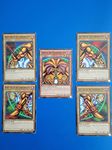 Exodia The Forbidden One - YuGiOh Legendary Decks II Yugi's God Card 5 Card Set LDK2-ENY04, LDK2-ENY05, LDK2-ENY06, LDK2-ENY07, LDK2-ENY08