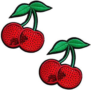 Neva Nude Sequin Cherry Nifty Nipztix Pasties Nipple Covers for Festivals, Raves, Parties, Lingerie and More, Medical Grade Adhesive, Waterproof and Sweatproof, Made in USA With Refils 2 Wears