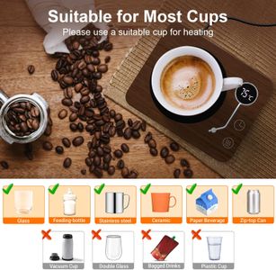 CEROBEAR Coffee Mug Warmer – Electric Desktop Beverage Heater