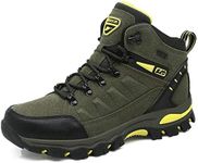 WOWEI Hiking Boots Lace-up Waterpro