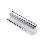 Alnicov Stainless Steel Guitar Slide Tone Bar for Dobro, Lap Steel Guitar, Hawaiian Guitar, Electric Guitar Accessories - Chrome