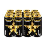 Rockstar Energy Drink, 473 mL Cans, 12 Pack, original