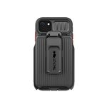 Tech21 Evo Max for iPhone SE 2022 – Ultra-Protective and Rugged Phone Case with Holster and 20ft Multi-Drop Protection