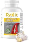 Kyolic - Cholesterol Control with Lecithin, 180 Capsules - Kyolic Cholesterol Formula 104 - Cholesterol Lowering Supplement - Kyolic Aged Garlic Extract Capsules - Heart Health & Immune System Support