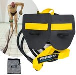 FEROK PRO - Swimming Resistance Band Set with Paddles – The Ultimate Swim Training Equipment for Dryland Workout - Resistance Bands & Cords for Swimming - Including Exercise - Light Yellow