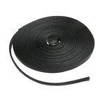 ETOPARS Expandable Braided Sleeving Wire Black Braided Sleeving Cable Tidy Sleeve Loom Tubing Cable Sleeve Flexible Insulated Protection 4mm Diameter Length 10 Meters