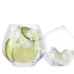 Cuisivin 8501 Stemless Gin Glass, 14.9oz/ 440 ml, Clear