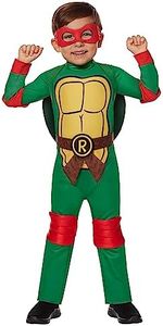 Spirit Halloween Teenage Mutant Ninja Turtles Toddler Raphael Costume | Officially Licensed | TMNT | Group Costumes