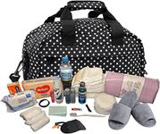 Pre Packed Hospital Deluxe Birth Bag Maternity Polka Dot Bag Newborn Baby Mum-To-Be