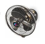 Elixxeton US Cabin Fan Office Fan 12 Inches 300 MM 100% Copper Motor High Speed 1 Year Warranty HSLV Technology || Black || OL98