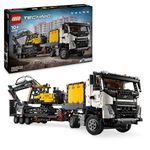 LEGO Technic Volvo FMX Truck & EC230 Electric Excavator Construction Toy for 10 Plus Year Old Boys & Girls, Digging Vehicle Set, Bedroom Decoration, Gift for Kids Who Love Heavy-Duty Machines 42175