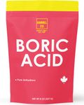 Boric Acid (8oz) | 99.9% Pure Industrial Grade |Anhydrous Fine Powder| Packed in Canada| Used to Make All Purpose Cleaner| DIY Cosmetic and Personal Products| PH Buffer and Odor Control| Amriel Co.