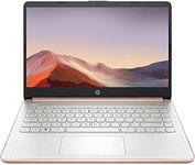 2021 Newest HP Premium 14-inch HD Laptop, Intel Dual-Core Processor Up to 2.8GHz, 8GB RAM, 64GB eMMC Storage, Webcam, Bluetooth, HDMI, Wi-Fi, Rose Gold, Windows 10 with 1 Year Microsoft 365