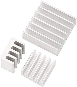 AZDelivery Juego de 3 Passive aluminio disipador en diferentes tamaños para Raspberry Pi Modelo A + B para pegar con eBook incluido