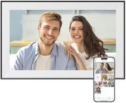 Dragon Touch Classic 15 Digital Picture Frame, 15.6” FHD Touch Screen WiFi Digital Photo Frame Instant Share Photos and Videos via App, Email, Cloud, Wall Mountable, Portrait and Landscape