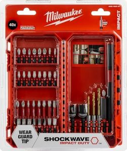 Milwaukee Shockwave Drill & Screw Set 40 Pieces