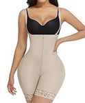 FeelinGirl Postpartum Shapewear for Women, Fajas Colombianas Reductoras adelgazantes Beige,XXL