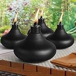 FAN-Torches 4 Pack Metal Table Top 