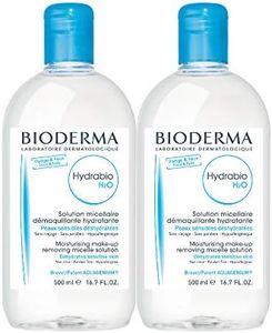 Bioderma Hydrabio DUO H2O Micellar Water Cleansing and Make-Up Removing for Dehydrated Sensitive Skin, 33.4 Fl Oz