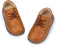 Meckior Toddler Boys Girls Brown Dr